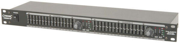 CITRONIC CEQ215 - Dual 15-band Graphic EQ