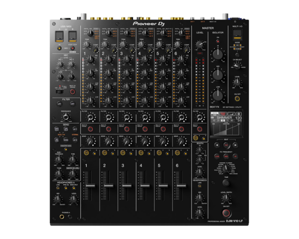 Pioneer DJM-V10-LF - 6Ch Pro DJ Mixer Long Faders and Optimised Curves - Image 3