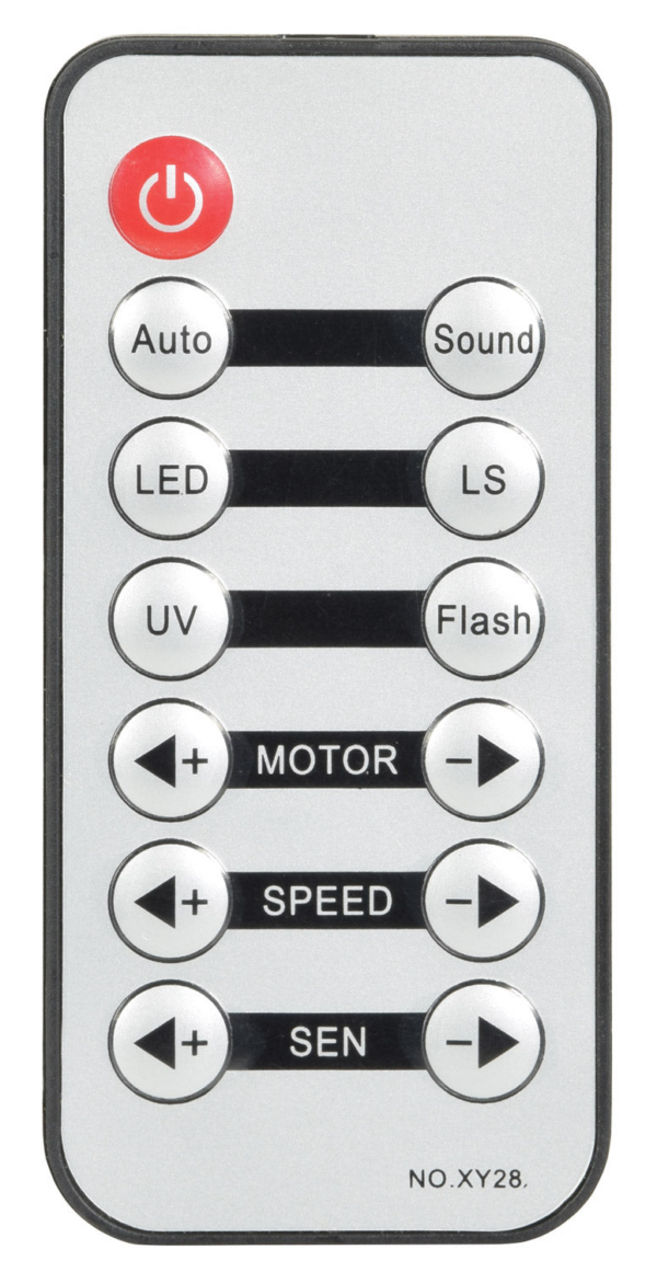 QTX Tetra - LED Moonflower + Ripple + Strobe/UV + Laser Effect - Image 29