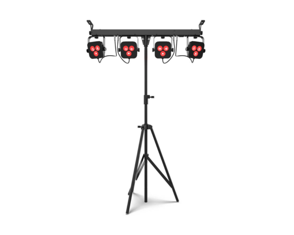 Chauvet 4Bar LTBT - 4-Head Wash Tripod with Footswitch BTAir Compatible - Image 3