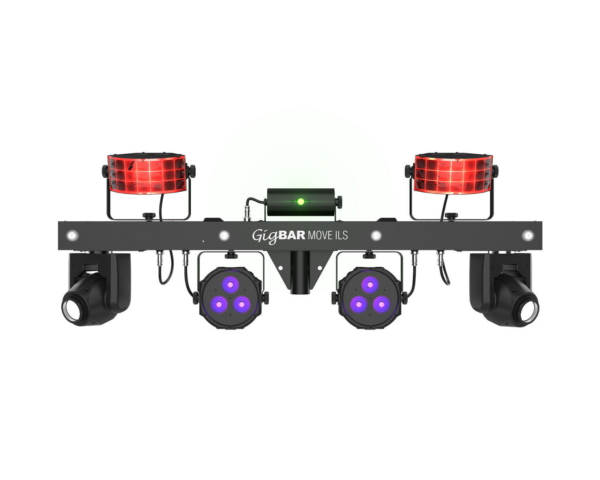 Chauvet GigBAR Move ILS - 5 in 1 Lighting Bar Mover / Derby / Wash / Laser / Strobe - Image 4