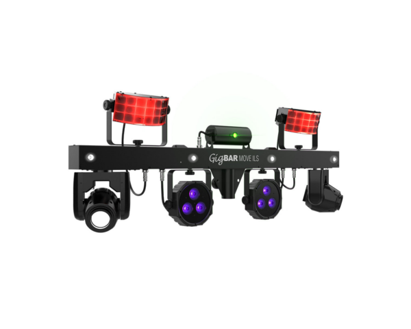 Chauvet GigBAR Move ILS - 5 in 1 Lighting Bar Mover / Derby / Wash / Laser / Strobe - Image 5